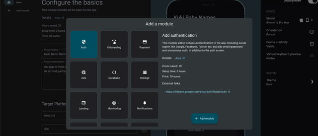 ShipFlutter Modules
